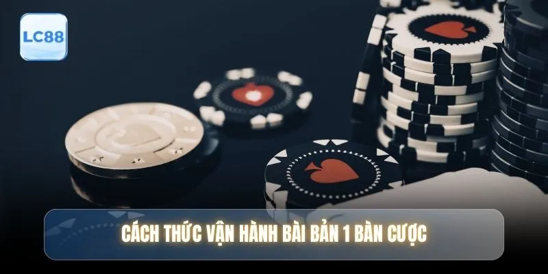 Cách thức vận hành bài bản 1 bàn cược
