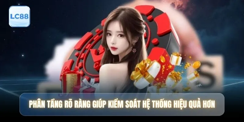 Phân tầng rõ ràng giúp kiểm soát hệ thống hiệu quả hơn